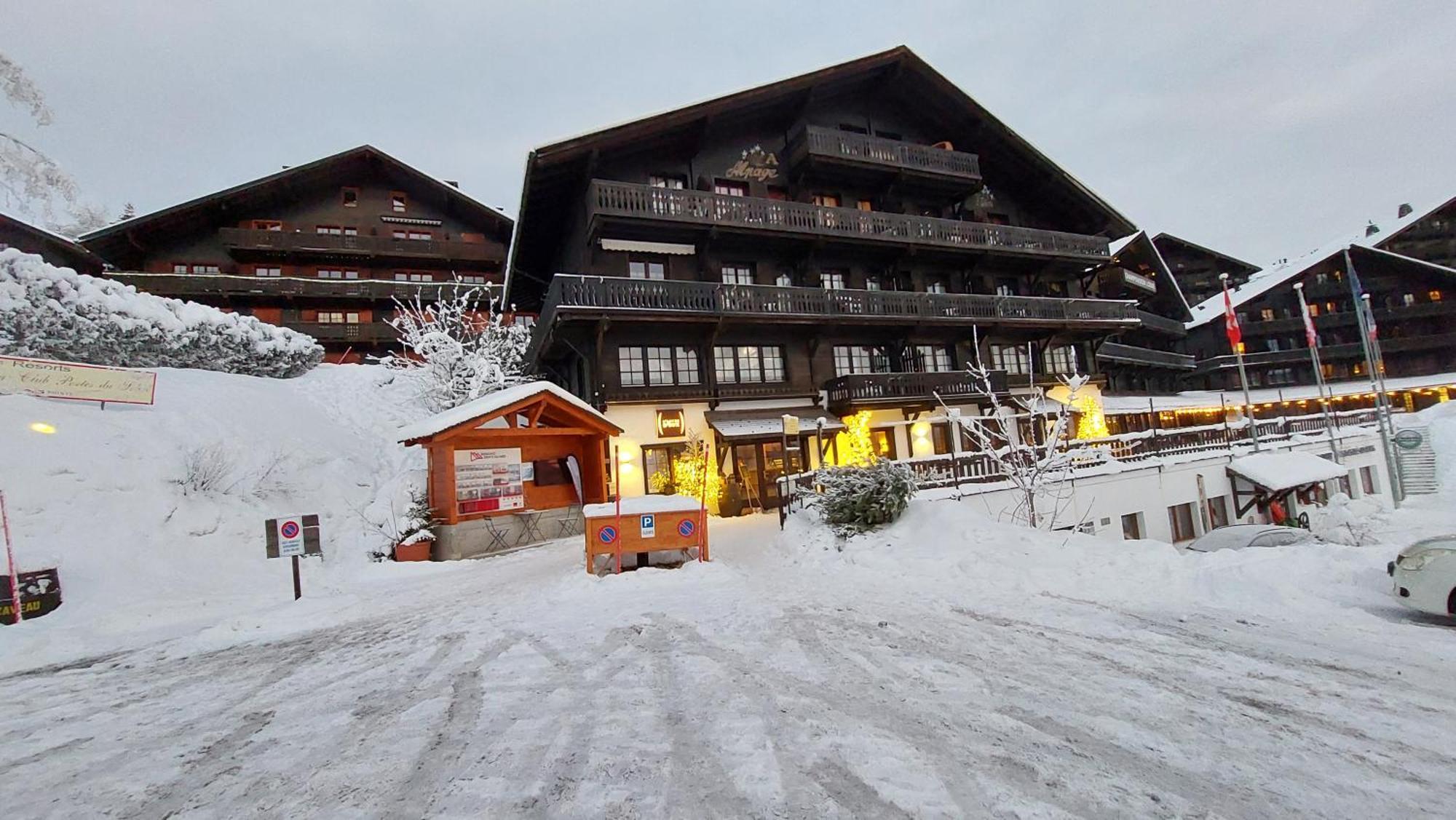 Alpage Immo Location Service Champoussin Exteriör bild